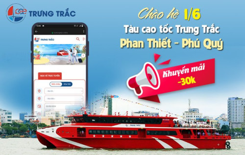TÀU TRƯNG TRẮC KHUYẾN MÃI SỐC: GIẢM NGAY 30K TỪ 1/6