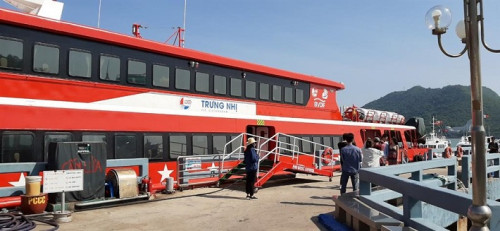 Thông Báo: Tàu Trưng Nhị Thay Tàu Trưng Trắc (Phan Thiết - Phú Quý) Trong 2/2025