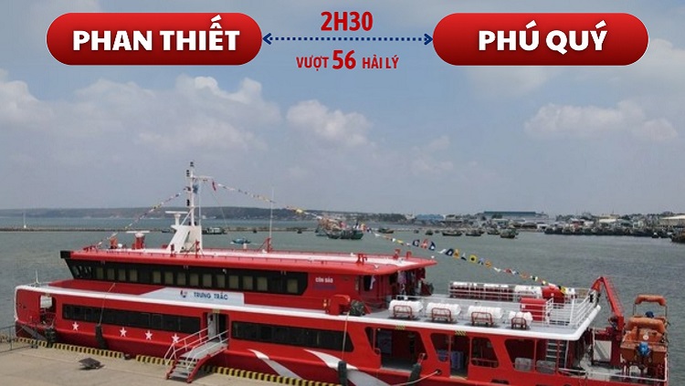 Lịch tàu Trưng Trắc Phan Thiết - Phú Quý 6/2026